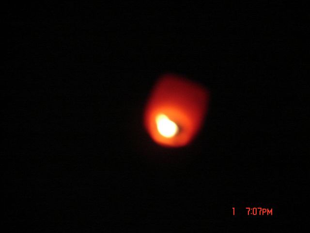 空中的天灯