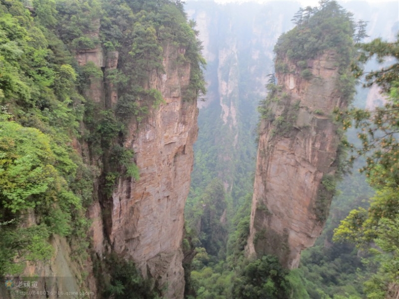 阿凡达拍摄地南天一柱